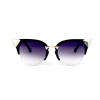 Fendi ff0042s чорні з фіолетовою лінзою