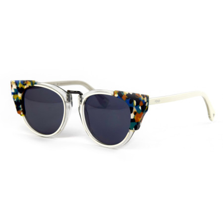 Fendi ff0074s білі з блакитною лінзою