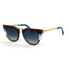 Fendi ff0063s-br коричневі з блакитною лінзою