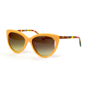 Fendi ff0128s бежевые с коричневой линзой  фото