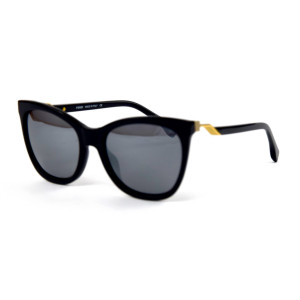 Fendi ff0200s черные с серой линзой поляризационные фото