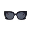 Fendi ff0117s-bl-red чорні з чорною лінзою поляризаційні