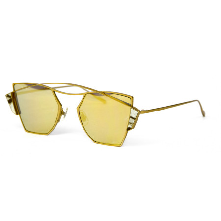Gentle Monster 5320-gold золоті із золотою лінзою