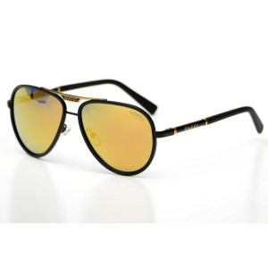 Gucci 874or-W чёрные с жёлтой линзой  фото