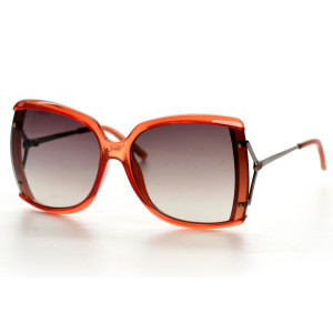 Gucci 3533-5a3 красные с коричневой линзой  фото