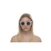 Gucci 0116-004 белые с зелёной линзой 