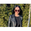 Gucci 0116-003 коричневые с коричневой линзой 