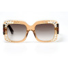 Gucci 3862-m07rs бежевые с коричневой линзой 