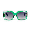 Gucci 3862-yl890 зелёные с чёрной линзой 