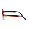 Gucci 0280s-orange помаранчеві з синьою лінзою