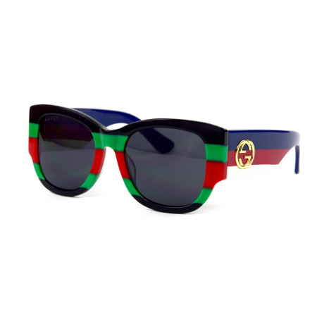 Gucci 0276s чёрные с чёрной линзой 