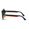 Gucci 0280s чорні з чорною лінзою