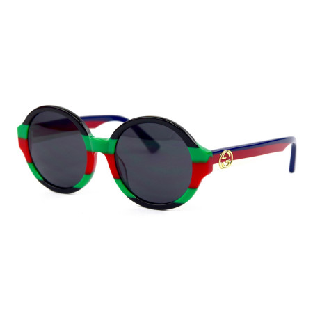 Gucci 0280s чорні з чорною лінзою