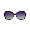Gucci 3582-white чорні з бузковою лінзою поляризаційні