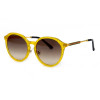 Gucci 205sk-gold золотые с коричневой линзой 
