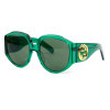 Gucci 0151s-green зелені із зеленою лінзою