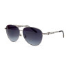 Gucci 058s-silver срібні із чорною лінзою