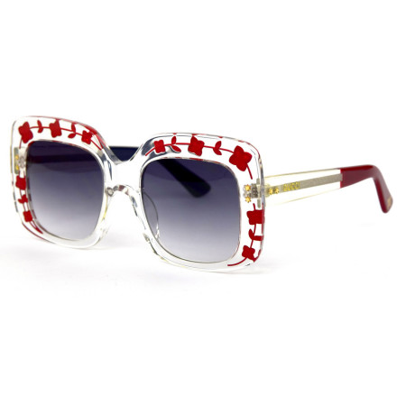 Gucci 3863s-red красные с голубой линзой 