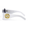 Gucci 0152-white белые с голубой линзой 