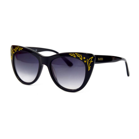 Gucci 3836-bl черные с черной линзой 