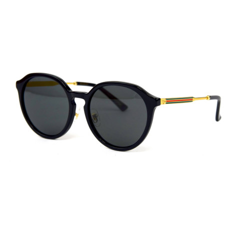 Gucci 205sk-bl-glass чорні з чорною лінзою