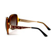Gucci 6044c05 коричневые с коричневой линзой 