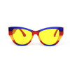 Gucci 3876-blue-red красные с желтой линзой 