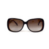 Gucci 4011c04 чёрные с коричневой линзой 