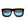Karen Walker 1401532-bl чёрные с синей линзой 