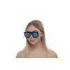 Karen Walker 1401532-bl чёрные с синей линзой 