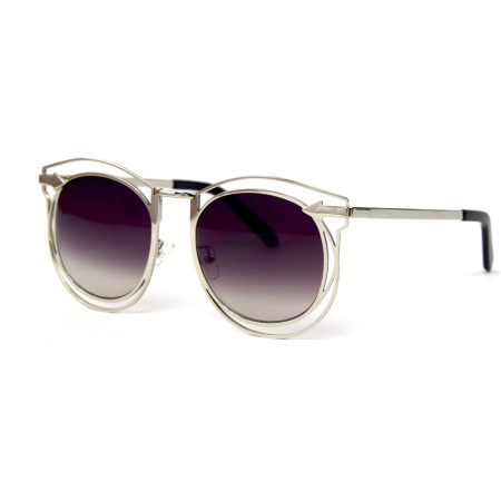 Karen Walker 1601501-163 серебряные с коричневой линзой 
