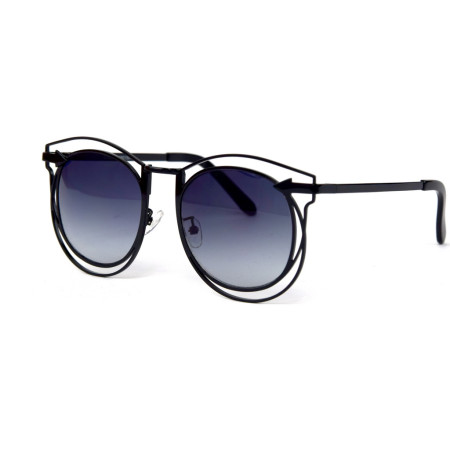 Karen Walker 1601501-161 чёрные с чёрной линзой 