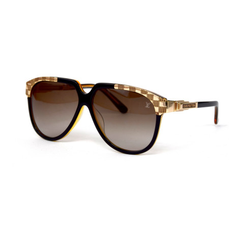 Louis Vuitton 1063sc05 коричневі з коричневою лінзою