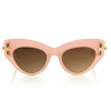 Miu Miu mu04ps-04 розовые с коричневой линзой 