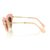 Miu Miu mu04ps-04 розовые с коричневой линзой 