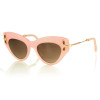 Miu Miu mu04ps-04 розовые с коричневой линзой 