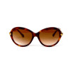 Miu Miu smu096-pdc/1y4 коричневые с коричневой линзой 