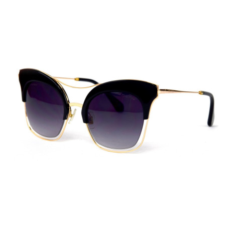 Miu Miu smu-71ns-c1 чёрные с чёрной линзой 