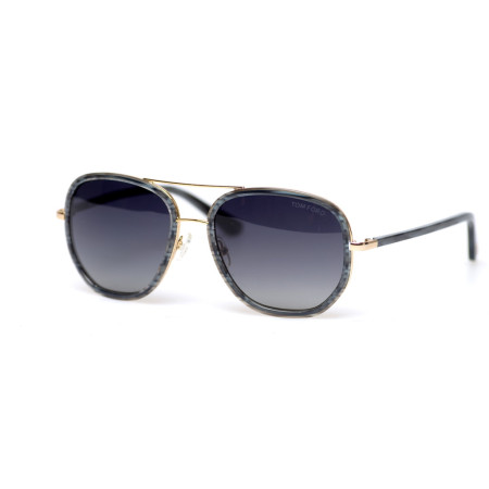 Tom Ford tf0391c28g серые с чёрной линзой 