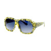 Tom Ford 0300-55w зелёные с чёрной линзой 