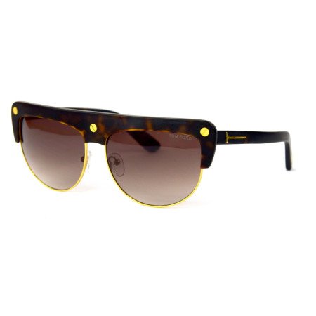 Tom Ford 0318/s-leo-W леопардовые с коричневой линзой 