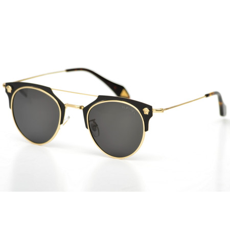 Versace 2168bg золоті з чорною лінзою