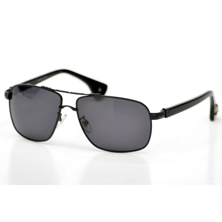 Chrome Hearts ch802b чорні з чорною лінзою