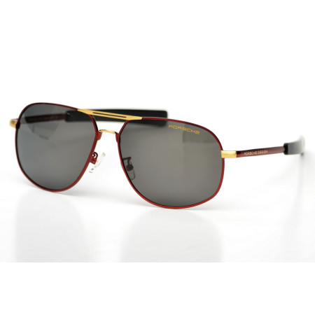 Porsche Design 8735r золотые с чёрной линзой 