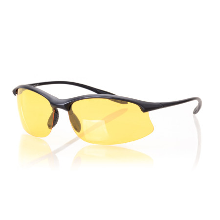 Окуляри спорт S01BM yellow чорні з жовтою лінзою