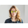 Ray Ban Оригінали 3025lime-s срібні з жовтою лінзою