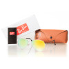 Ray Ban Оригінали 3025lime-s срібні з жовтою лінзою