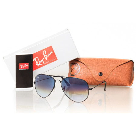 Ray Ban Оригінали 3026pet-bl чорні з фіолетовою лінзою