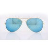 Ray Ban Оригінали 3026blue-gm золоті з синьою лінзою