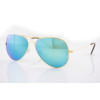 Ray Ban Оригінали 3026seabreeze-g золоті з синьою лінзою